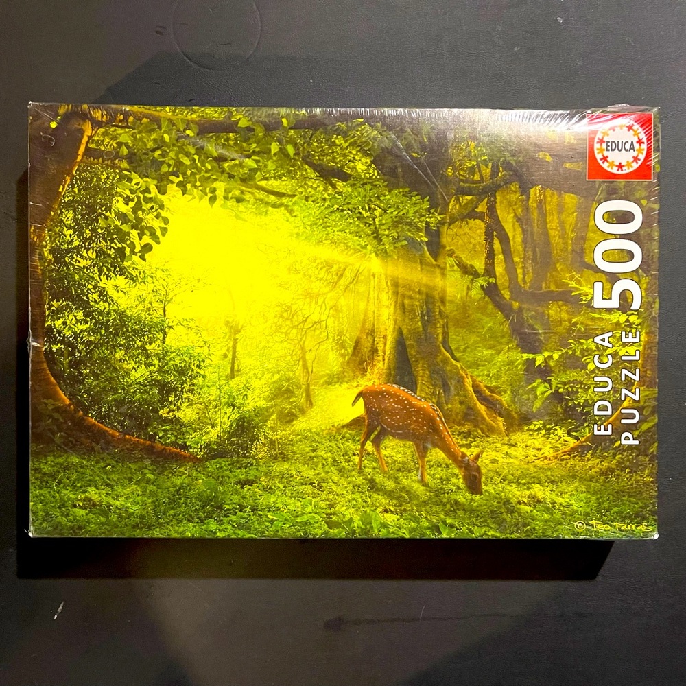 Deer in Forest 500 piece puzzle